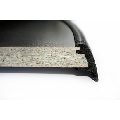 HOLLY BRUNNER Camping table Linear Black 100 with quality table top