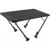 HOLLY BRUNNER Camping Tisch Linear Black 100 mit Qualitätstischplatte