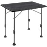 HOLLY BRUNNER Camping table Linear Black 115 with quality table top