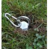 HOLLY WURMI STABIELO 2x ground screwdriver + 24 mm diameter stainless steel shackle + bag