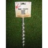 HOLLY WURMI STABIELO 2x ground screwdriver + 24 mm diameter stainless steel shackle + bag