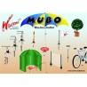 HOLLY WURMI STABIELO Camping Screw Pegs Starter Set