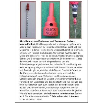 HOLLY WURMI STABIELO Camping Screw Pegs Starter Set