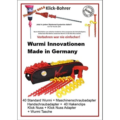 HOLLY WURMI STABIELO Camping Screw Pegs Starter Set