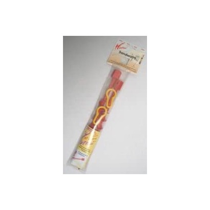 HOLLY WURMI STABIELO Pack of 4 screw pegs, earth sandworms