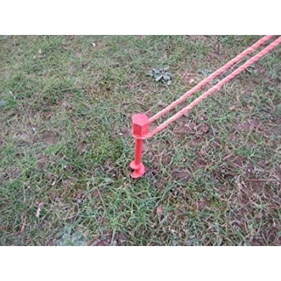 HOLLY WURMI STABIELO Pack of 4 screw pegs, earth sandworms