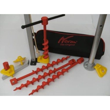 HOLLY WURMI STABIELO gazebo bracket set ground anchor screw pegs