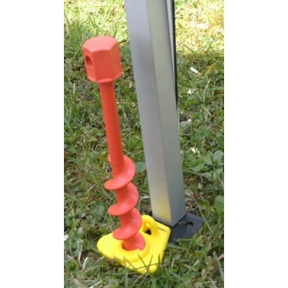 HOLLY WURMI STABIELO gazebo bracket set ground anchor screw pegs