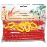 HOLLY WURMI STABIELO Standard screw peg set of 10 18cm and hook clips