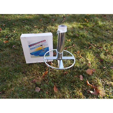 HOLLY STABIELO Lawn umbrella holder, ground spike for umbrella poles up to 25mm diameter