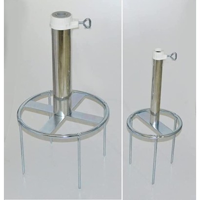 HOLLY STABIELO Lawn umbrella holder, ground spike for umbrella poles up to 25mm diameter