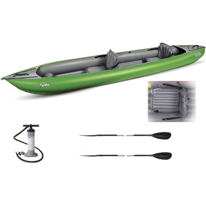 HOLLY GUMOTEX Solar II Kayak + Paddle + Pump
