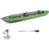 HOLLY GUMOTEX Solar II Kajak + Paddel + Pumpe