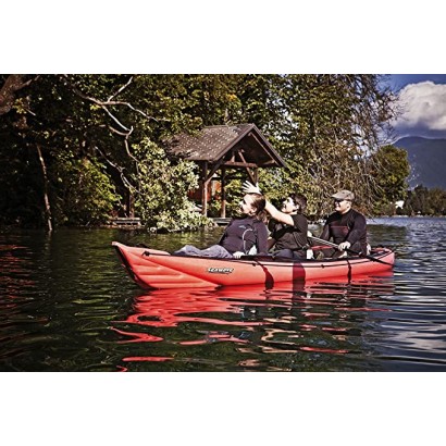 HOLLY GUMOTEX Seawave kayak + 2 paddles 379 S 2-230, adjustable + 3rd seat + pump