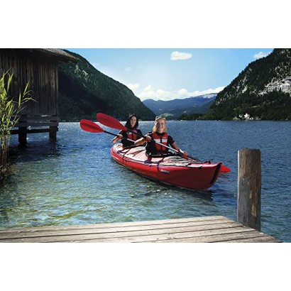 HOLLY GUMOTEX Seawave kayak + 2 paddles 379 S 2-230, adjustable + 3rd seat + pump