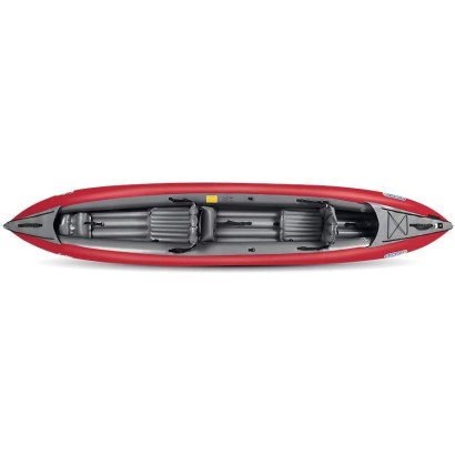 HOLLY GUMOTEX Kayak Solar II red with paddle, pump...