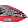HOLLY GUMOTEX Kayak Solar II red with Gtx hand pump 2/4 + 2 adjustable paddles