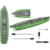 HOLLY GUMOTEX Kajak Twist 2-1 Lime + 2 verstellbare Paddel