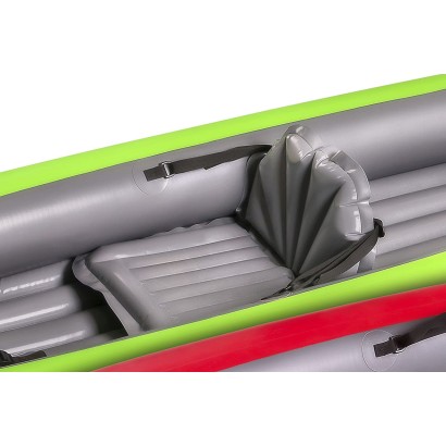 HOLLY GUMOTEX Kayak Twist 2-1 Lime + 2 adjustable paddles + pump green-grey