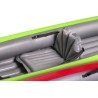 HOLLY GUMOTEX Kajak Twist 2-1 Lime + 2 verstellbare Paddel + Pumpe grün-grau