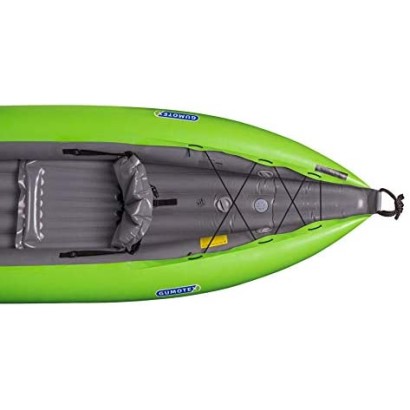 HOLLY GUMOTEX Kayak Twist 2-1 Lime + 2 adjustable paddles + pump green-grey