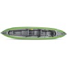 HOLLY GUMOTEX Inflatable kayak Solar Lime green-grey + pump + adjustable paddle