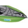 HOLLY GUMOTEX Schlauchkajak Solar Lime grün-grau + Pumpe + verstellbares Paddel