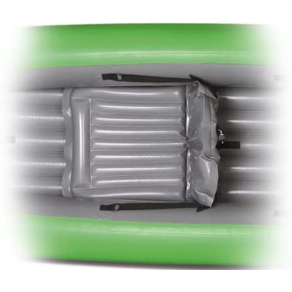 HOLLY GUMOTEX Inflatable kayak Twist 2-1 Lime green-grey + pump