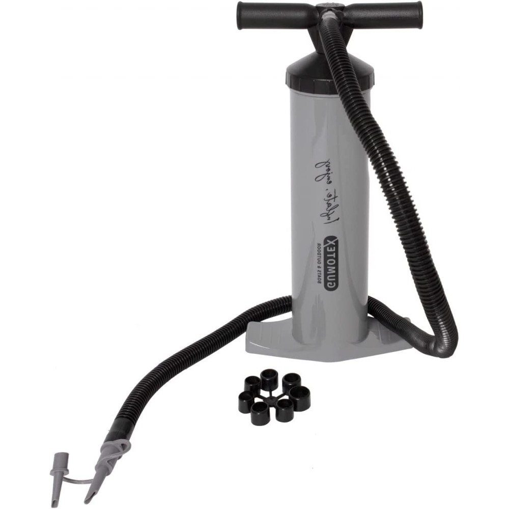 HOLLY GUMOTEX Inflatable kayak Solar Lime II red-grey, pump, 2 adjustable paddles