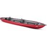 HOLLY GUMOTEX Inflatable kayak Solar Lime green-grey, pump, 2x adjustable paddles