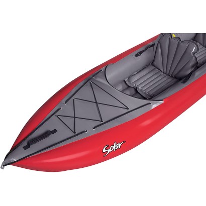 HOLLY GUMOTEX Inflatable kayak Solar Lime red-grey,...