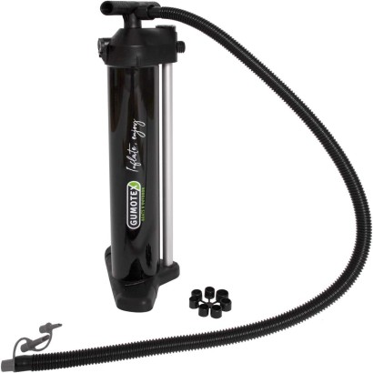 HOLLY GUMOTEX Inflatable kayak Solar Lime red-grey, pump, 2x adjustable paddles