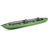 HOLLY GUMOTEX Inflatable kayak Solar Lime red-grey, pump, 2x adjustable paddles