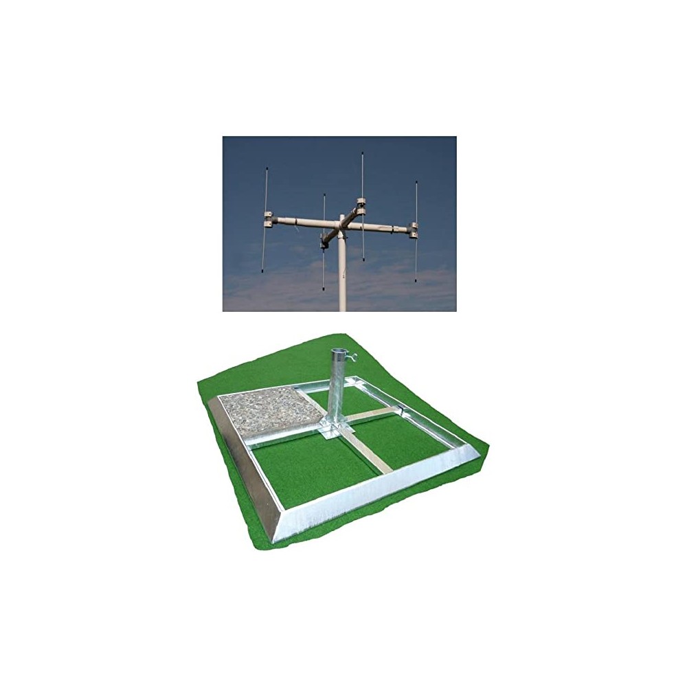 HOLLY STABIELO freistehender Gross-Schirm-Plattenständer, made in Baden-Württemberg, 40er Platten, Rohrdurchmesser 50 bis 80mm