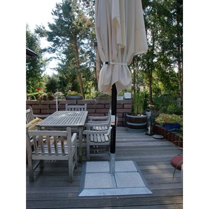 HOLLY STABIELO freistehender Gross-Schirm-Plattenständer, made in Baden-Württemberg, 40er Platten, Rohrdurchmesser 50 bis 80mm