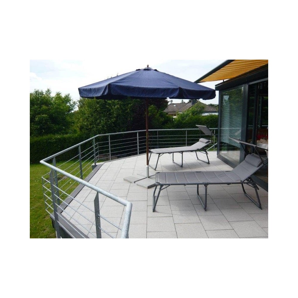 HOLLY STABIELO Schrägrahmen-Sicherheits-Plattenständer 4mm Stahl 80µm galvanisch verzinkt, 50er Platten, Rohrdurchmesser 80mm