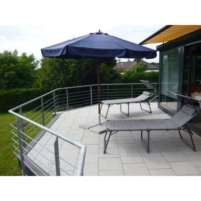 HOLLY STABIELO Schrägrahmen-Sicherheits-Plattenständer 4mm Stahl, 80µm galvanisch verzinkt, 40er Platten, Rohrdurchmesser 60mm