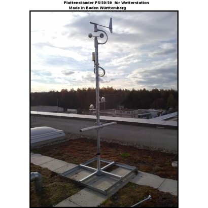 HOLLY STABIELO Schrägrahmen-Sicherheits-Plattenständer 4mm Stahl, 80µm galvanisch verzinkt, 40er Platten, Rohrdurchmesser 60mm