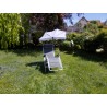 HOLLY Shadow der Weisse - UV Sonnenschutz Fächer für Relaxstühle, made in Baden-Württemberg