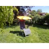 HOLLY Shadow der Gelbe - UV Sonnenschutz Fächer für Relaxstühle, made in Baden-Württemberg