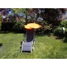 HOLLY Shadow der Gelbe - UV Sonnenschutz Fächer für Relaxstühle, made in Baden-Württemberg