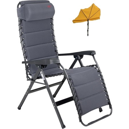 HOLLY Shadow der Gelbe - UV Sonnenschutz Fächer für Relaxstühle, made in Baden-Württemberg