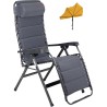 HOLLY Shadow der Gelbe - UV Sonnenschutz Fächer für Relaxstühle, made in Baden-Württemberg