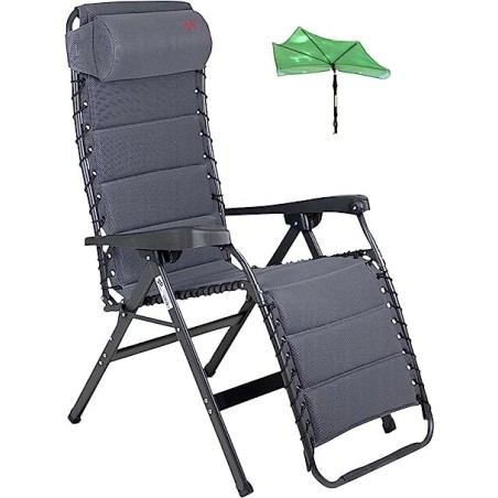 HOLLY Shadow der Hell-Grüne - UV Sonnenschutz Fächer für Relaxstühle, made in Baden-Württemberg