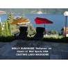 HOLLY STABIELO Strandstuhl dunkelgrau-anthrazit 1er Pack