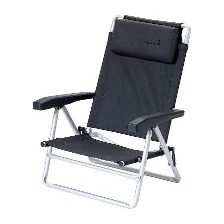 HOLLY STABIELO Strandstuhl dunkelgrau-anthrazit 1er Pack