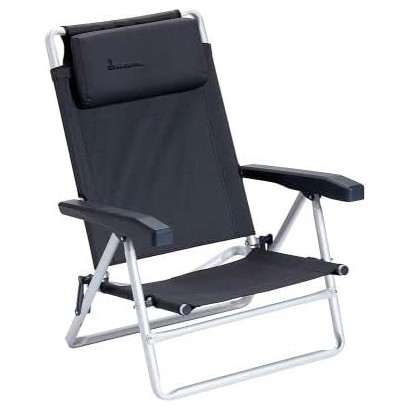 HOLLY STABIELO Strandstuhl dunkelgrau-anthrazit 1er Pack