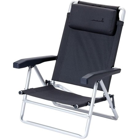 HOLLY STABIELO Strandstuhl dunkelgrau-anthrazit 2er Pack