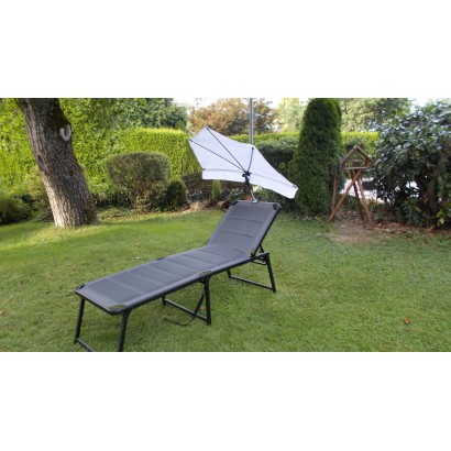 HOLLY KAUFLAND Edition Nr. 2 Fächerschirm natur, UV Sonnenschutz für Liegen