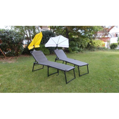 HOLLY KAUFLAND Edition Nr. 2 Fächerschirm natur, UV Sonnenschutz für Liegen